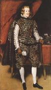 Diego Velazquez Portrait of Philip IV of Spain in Brown and Silver (mk08) oil painting reproduction
